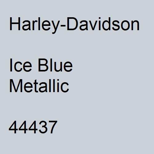 Harley-Davidson, Ice Blue Metallic, 44437.